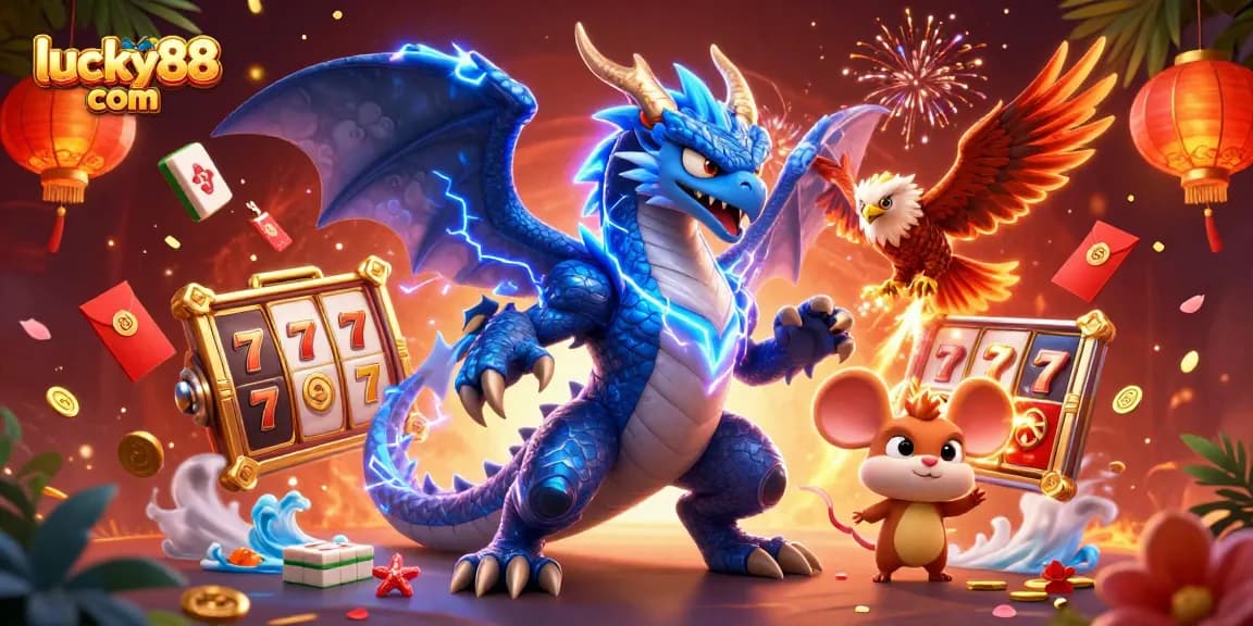 Engage with lucky88 com and experience vibrant slot games through dynamic illustrations filled with exciting elements.