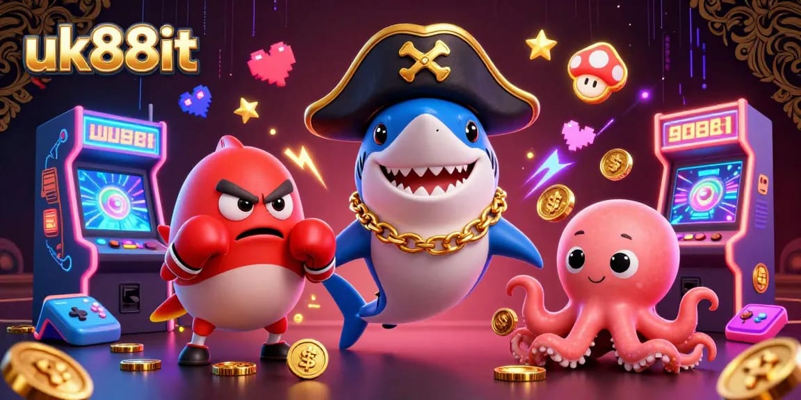 Engage with uk88it in vibrant online casino adventures with playful characters and dazzling game elements.