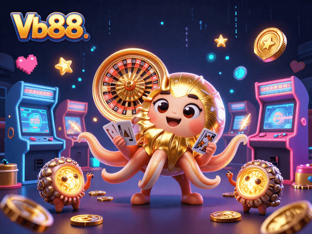 Engage with Vb88. and enjoy thrilling casino adventures featuring a giant nautilus roulette wheel.