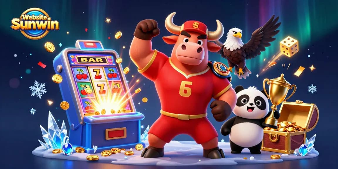 Experience the thrill of casino gaming with Website Sunwin featuring vibrant characters and rich game elements.
