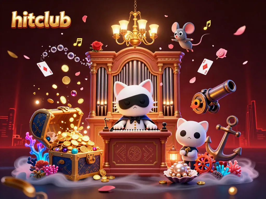 Experience thrilling gameplay at hitclub with a whimsical casino scene featuring enchanting characters.