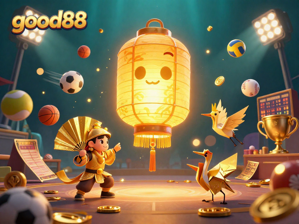 Win big with good88 at the vibrant night market casino featuring dynamic sports elements.