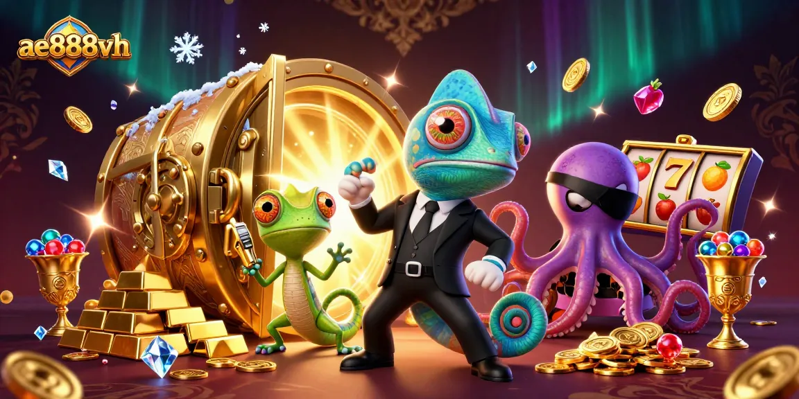 Experience thrilling slots with ae888vh in a vibrant casino atmosphere full of riches and excitement.