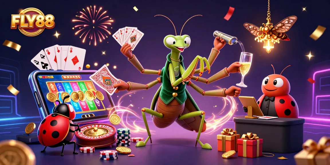 FLY88 offers thrilling gaming experiences with vibrant slot games and dynamic casino action.
