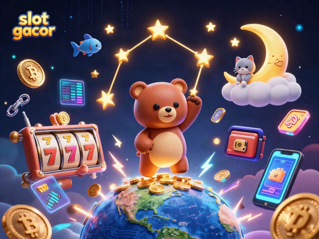 Play slot gacor with vibrant characters and dynamic elements showcasing casino excitement.