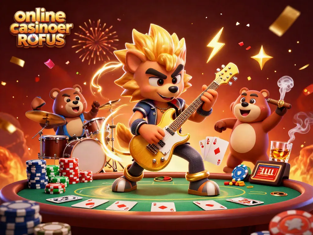 Engage with online casinoer uden ROFUS through thrilling gameplay with vibrant characters and casino elements.