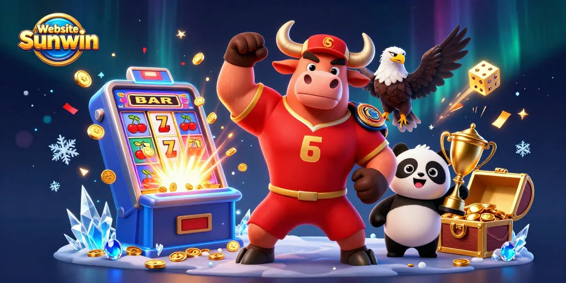 Experience the thrill of casino gaming with Website Sunwin featuring vibrant characters and rich game elements.