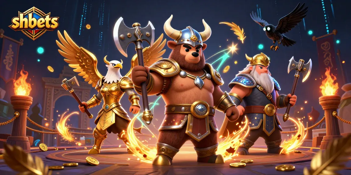 Engage in thrilling gaming action with shbets alongside fierce characters in a vibrant casino universe.
